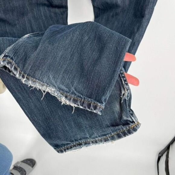 Banana Republic Men's Stretch Straight Jeans Blue Denim Medium Wash Size 32/30 - Picture 7 of 9